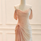 Popular Prom Dress Off Shoulder Pleated Evening Dress Gala Dress  D3773