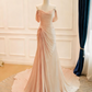 Popular Prom Dress Off Shoulder Pleated Evening Dress Gala Dress  D3773