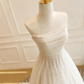 Beauty Brautkleid A-Linie Herzausschnitt Plissee Brautkleid D3302