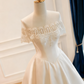 Beauty Brautkleid A-Linie Herzausschnitt Plissee Brautkleid D3302