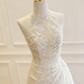 Robe de mariée beauté A-Line, décolleté en cœur, plissée, D3302