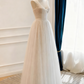 Robe de mariée beauté A-Line, décolleté en cœur, plissée, D3302