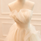 Robe de mariée beauté A-Line, décolleté en cœur, plissée, D3302