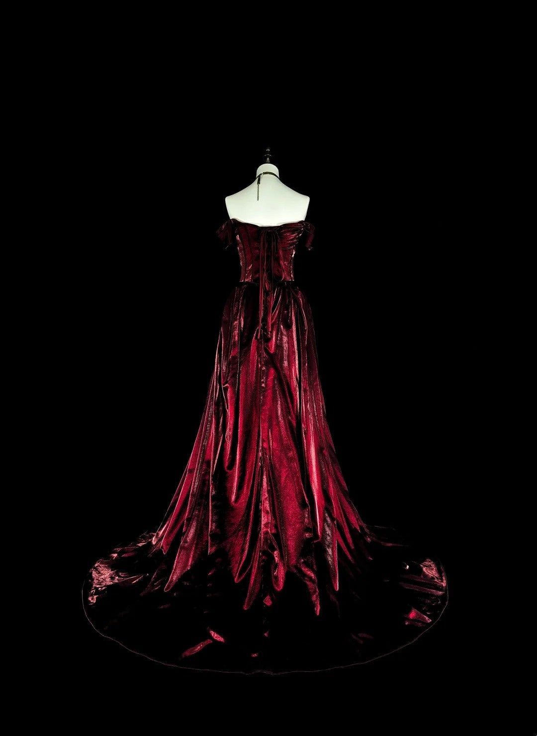 Elegant Prom Dress Off Shoulder Pleated Long Evening Dress Gala Dress  D3783