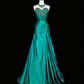 Gorgeous Prom Dress A Line Sweetheart Pleated Gala Dress Evening Dress  D3785