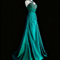 Gorgeous Prom Dress A Line Sweetheart Pleated Gala Dress Evening Dress  D3785