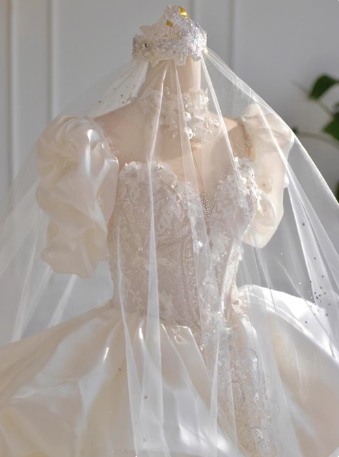 New Arrival Wedding Dress Sweetheart Pleated Wedding Dress   D3791