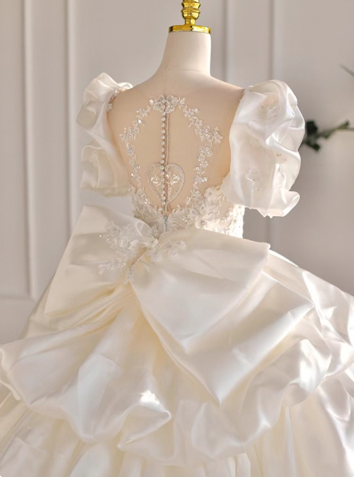 New Arrival Wedding Dress Sweetheart Pleated Wedding Dress   D3791