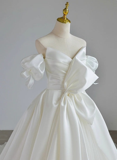 Newest Wedding Dress V-neck Pleated Tulle Wedding Dress   D3793