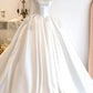 Gorgeous Wedding Dress Sweetheart Pleated Long Sleeve Wedding Dress  D3795