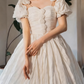 Beauty Brautkleid A-Linie Herzausschnitt Plissee Brautkleid D3302