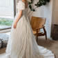 Beauty Brautkleid A-Linie Herzausschnitt Plissee Brautkleid D3302