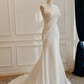 Beauty Brautkleid A-Linie Herzausschnitt Plissee Brautkleid D3302