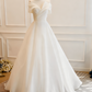 New Arrival Wedding Dress V-neck Pleated Wedding Dress  D3811