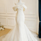 Robe de mariée beauté A-Line, décolleté en cœur, plissée, D3302