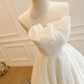 Beauty Brautkleid A-Linie Herzausschnitt Plissee Brautkleid D3302