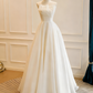 Beauty Brautkleid A-Linie Herzausschnitt Plissee Brautkleid D3302