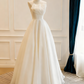 Beauty Brautkleid A-Linie Herzausschnitt Plissee Brautkleid D3302
