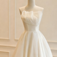 Beauty Brautkleid A-Linie Herzausschnitt Plissee Brautkleid D3302