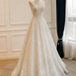 Beauty Brautkleid A-Linie Herzausschnitt Plissee Brautkleid D3302