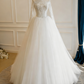 Beauty Brautkleid A-Linie Herzausschnitt Plissee Brautkleid D3302
