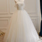 Beauty Brautkleid A-Linie Herzausschnitt Plissee Brautkleid D3302
