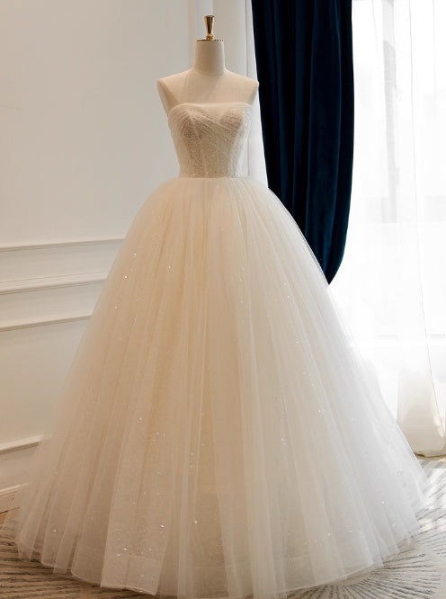 Beauty Brautkleid A-Linie Herzausschnitt Plissee Brautkleid D3302