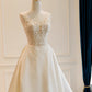 Beauty Brautkleid A-Linie Herzausschnitt Plissee Brautkleid D3302