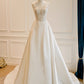 Beauty Brautkleid A-Linie Herzausschnitt Plissee Brautkleid D3302