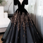 Gorgeous Prom Dress V-neck Pleated Ball Gown Sweet 16 Dress Evening Dress     D3844