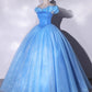 Charming Prom Dress Off Shoulder Pleated Ball Gown Quinceanera Dress Evening Dress     D3847