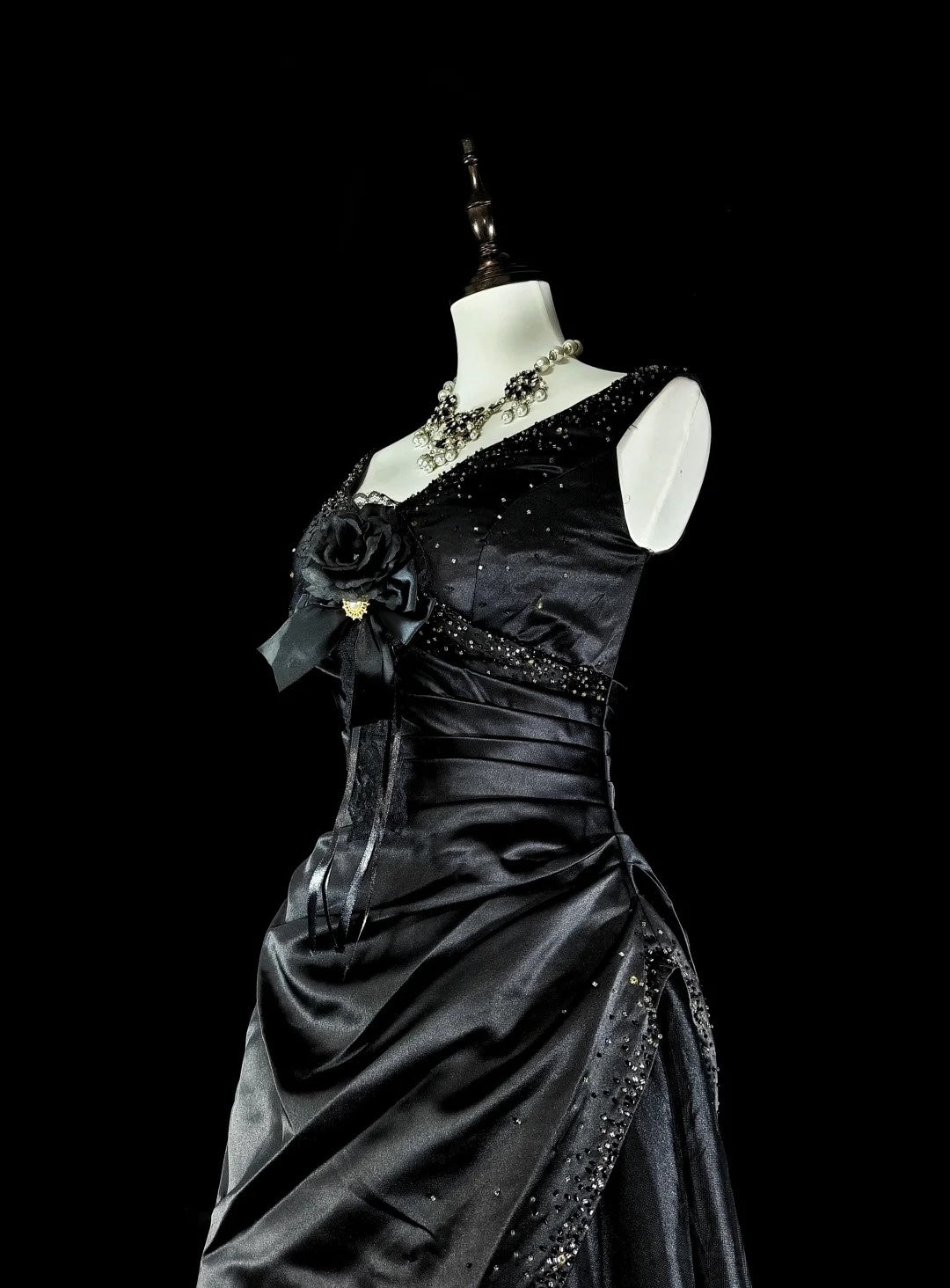 Gorgeous Prom Dress A Line V-neck Pleated Evening Dress Gala Dress   D3872