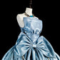 Pretty Prom Dress Strapless Pleated Ball Gown Evening Dress Sweet 16 Dress    D3873