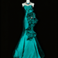 Stunning Prom Dress Sweetheart Ruffle Mermaid Evening Dress Birthday Party Outfits Gala Dress    D3880