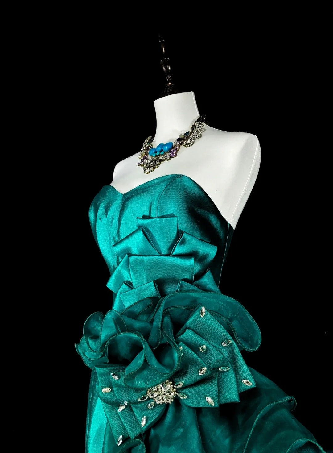 Stunning Prom Dress Sweetheart Ruffle Mermaid Evening Dress Birthday Party Outfits Gala Dress    D3880