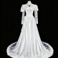 Beauty Brautkleid A-Linie Herzausschnitt Plissee Brautkleid D3302