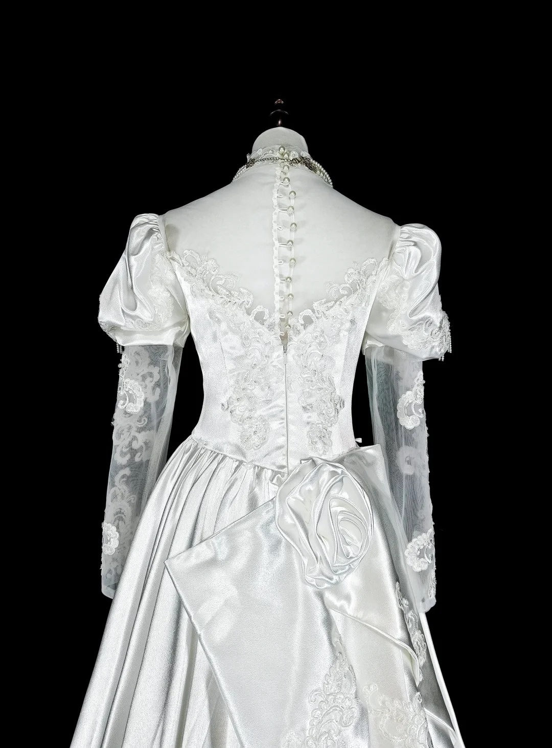 Beauty Brautkleid A-Linie Herzausschnitt Plissee Brautkleid D3302
