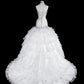 Beauty Brautkleid A-Linie Herzausschnitt Plissee Brautkleid D3302