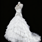 Beauty Brautkleid A-Linie Herzausschnitt Plissee Brautkleid D3302