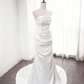 Beauty Brautkleid A-Linie Herzausschnitt Plissee Brautkleid D3302