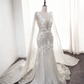 Beauty Brautkleid A-Linie Herzausschnitt Plissee Brautkleid D3302