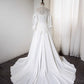 Retro Wedding Dress A Line Sweetheart Pleated Wedding Dress  D3891