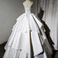 Newest Wedding Dress Halter Pleated Tiered Wedding Dress  D3892