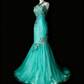 Pretty Prom Dress Strapless Tulle Pleated Mermaid Evening Dress Gala Dress Cocktail Dress           D3894