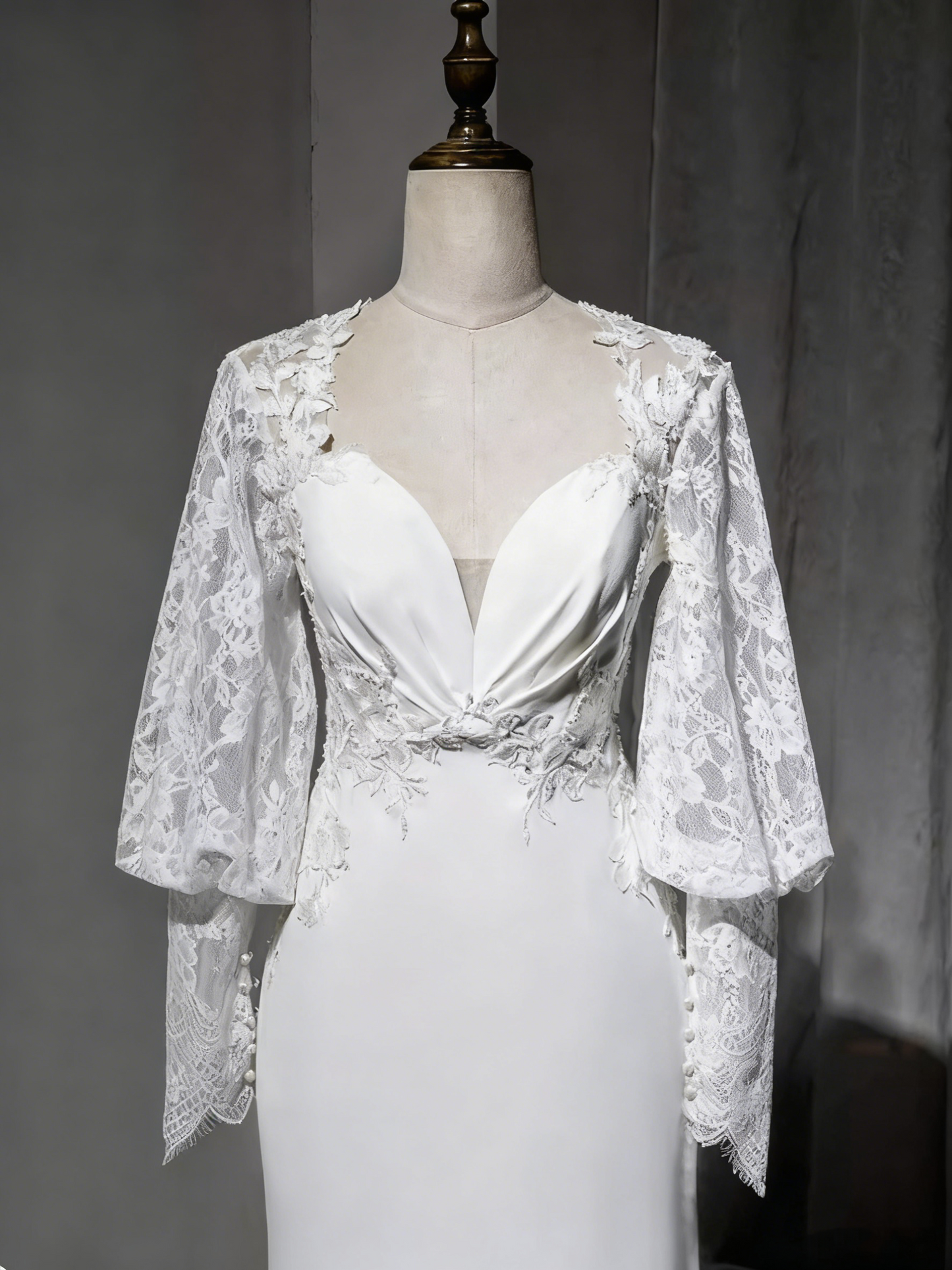 New Design Elegant Wedding Dress Sweetheart Lace Backless Wedding Dresss  D3896