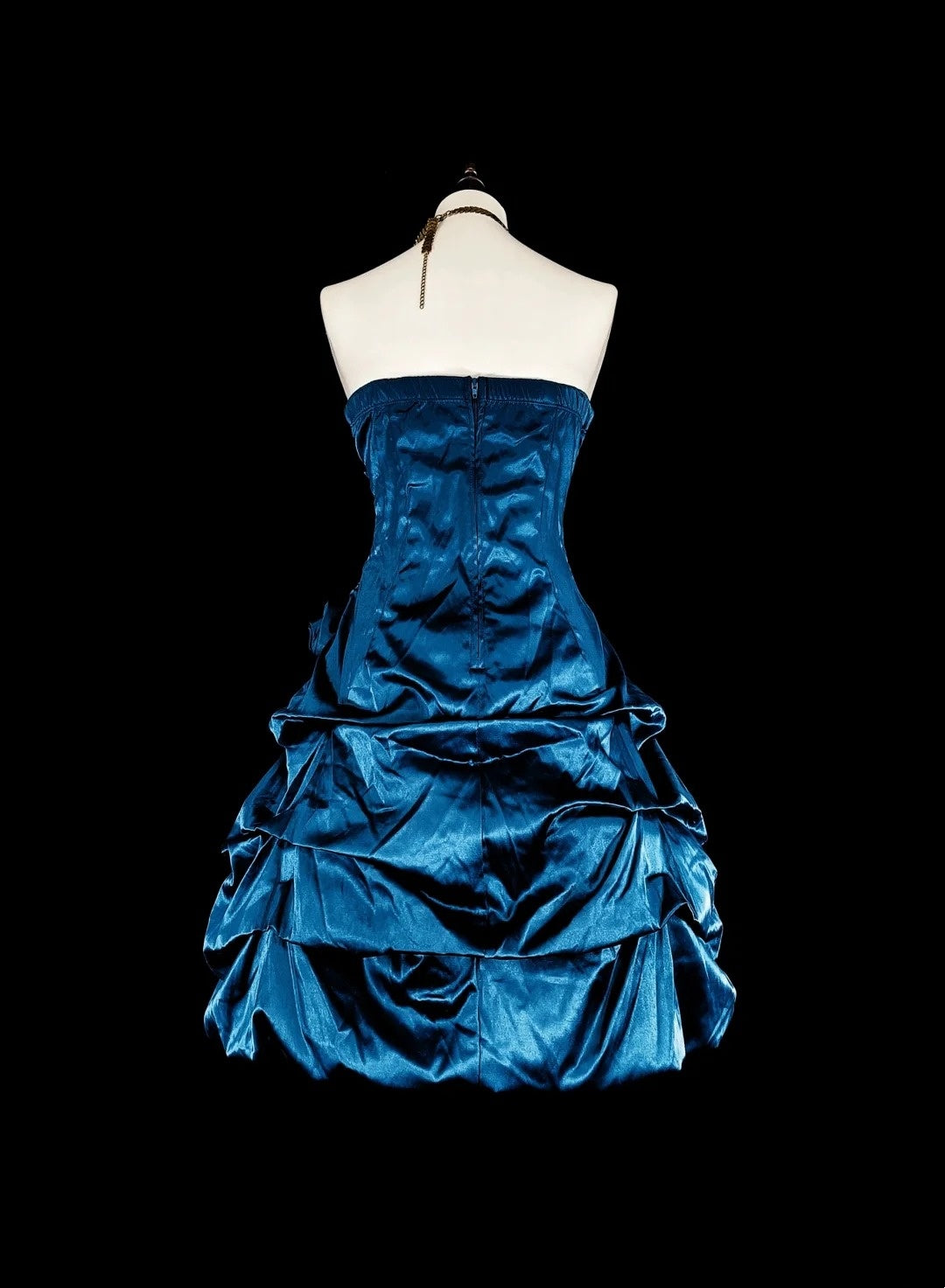 Pretty Homecoming Dress Strapless Pleated Short Prom Dress Back to School Outfits Cocktail Dress   D3900