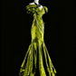 Stunning Prom Dress Off Shoulder Pleated Mermaid Evening Dress Gala Dress      D3903
