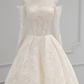 Beauty Brautkleid A-Linie Herzausschnitt Plissee Brautkleid D3302