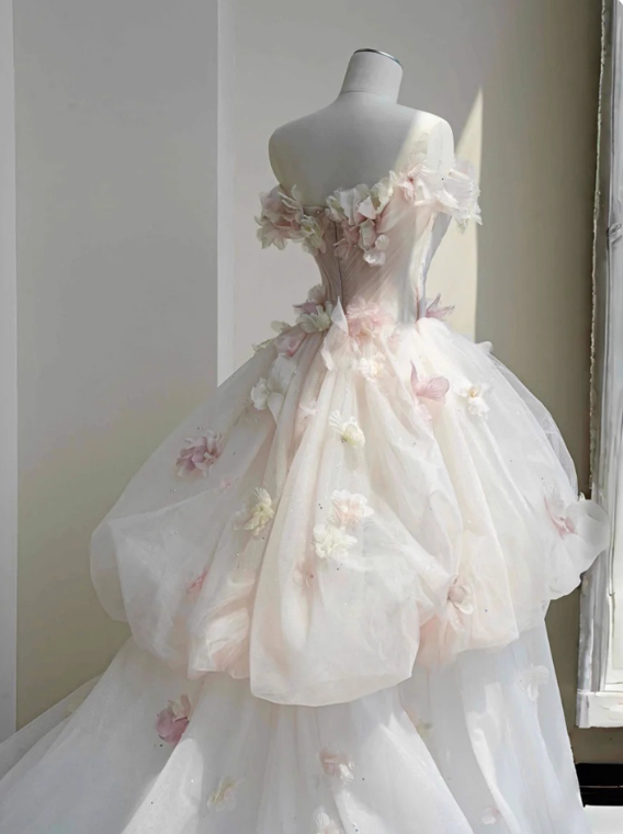 Beauty Brautkleid A-Linie Herzausschnitt Plissee Brautkleid D3302