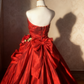 Elegant Prom Dress Sweetheart Pleated Ball Gown Evening Dress Quinceanera Dress  D3925